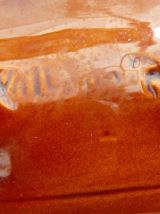 Plat VALLAURIS forme de feuille