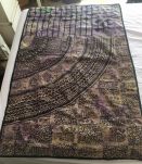 Tenture indienne artisanale en patchwork
