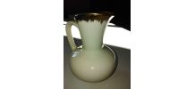 pot à lait crème porcelaine liseret d'or