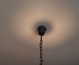 Lustre en étain 