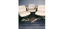 Lot 3 fauteuils Ring Mekanikk