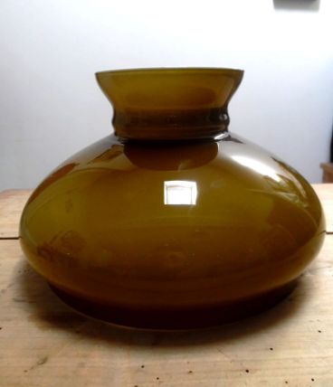 abat jour  en opaline 