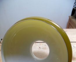 abat jour  en opaline 