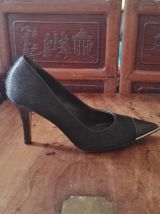 Escarpins noirs, Georges Rech, T. 38, neufs