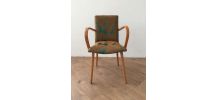 Paire de fauteuil Bridge Vintage restaurée