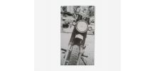Affiche photo moto vintage