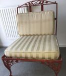 Fauteuils fer forgé 