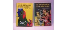 lot 2 bibliothèque verte "Les six compagnons" Bonzon