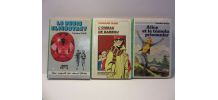 3 bibliothèque verte "Alice/Soeurs Parker" Caroline Quine