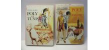 lot 2 bibliothèque rose "Poly" Cécile Aubry