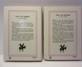 lot 2 bibliothèque rose "Poly" Cécile Aubry