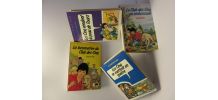 lot 4 bibliothèque rose "Club des Cinq" Enid Blyton