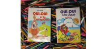 lot 2 bibliothèque rose "Oui-Oui" Enid Blyton