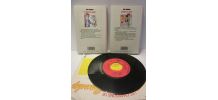 lot 2 bibliothèque rose+1 vinyl 45T "Candy"