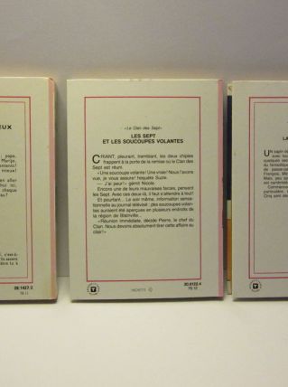 lot 3 bibliothèque rose d'Enid Blyton