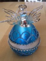 1 ange boule noël décoration du sapin hauteur 11 cm  