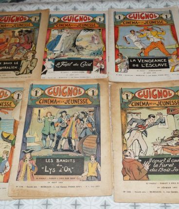 lot de 6 Guignols 1931-1932-1934