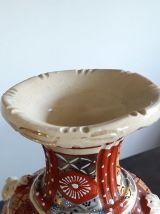Grand vase Satsuma fin XIXème signé