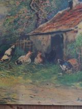  PEINTRE BALIQUANT B. (XIXE-XXE SIÈCLES) 