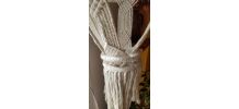 Suspension en macramé 