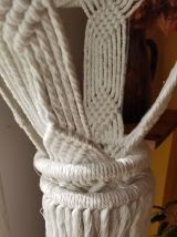 Suspension en macramé 
