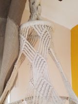 Suspension en macramé 