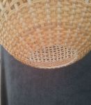 lustre en rotin