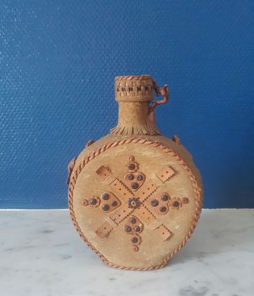 Gourde en peau