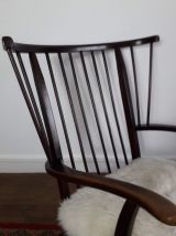 Fauteuil vintage anglais a bascule