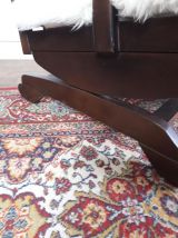 Fauteuil vintage anglais a bascule