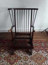 Fauteuil vintage anglais a bascule