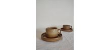 Ensemble de Tasses Gres de Brenne