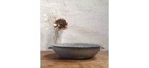 Bassine en zinc ancienne