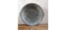 Bassine en zinc ancienne