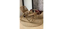 Fauteuil rotin enfant 
