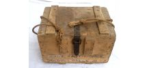 Caisse  a munitions ancienne , Bois