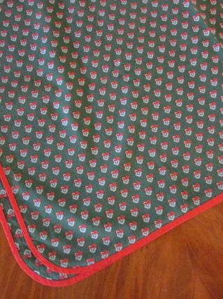 nappe rectangulaire+7serviettes