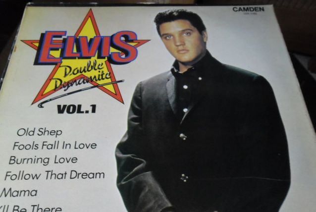 33T/LP  ELVIS PRESLEY  DOUBLE DYNAMMITE VOL1  UK