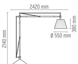 Lampadaire Superarchimoon