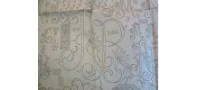ancien patron broderie monogramme 1900