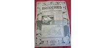 Journal broderie patron monogramme 1934