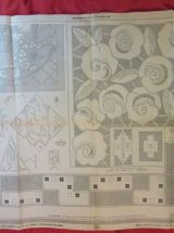 Journal broderie patron monogramme 1934