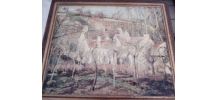 deux Peinture sur bois de pissaro