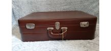 Valise vintage marron