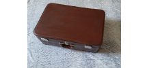 Valise vintage marron