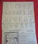 revue La Broderie Blanche patrons 1916
