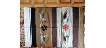 Tapis ethnique laine