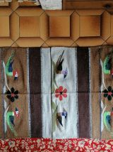 Tapis ethnique laine