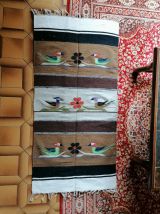 Tapis ethnique laine