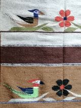 Tapis ethnique laine